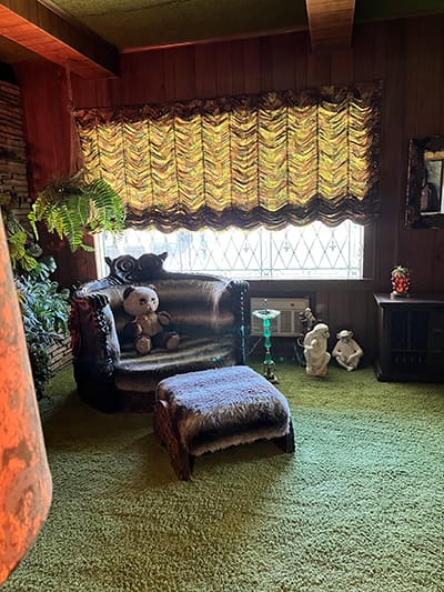 Photo of Graceland's Jungle Room
